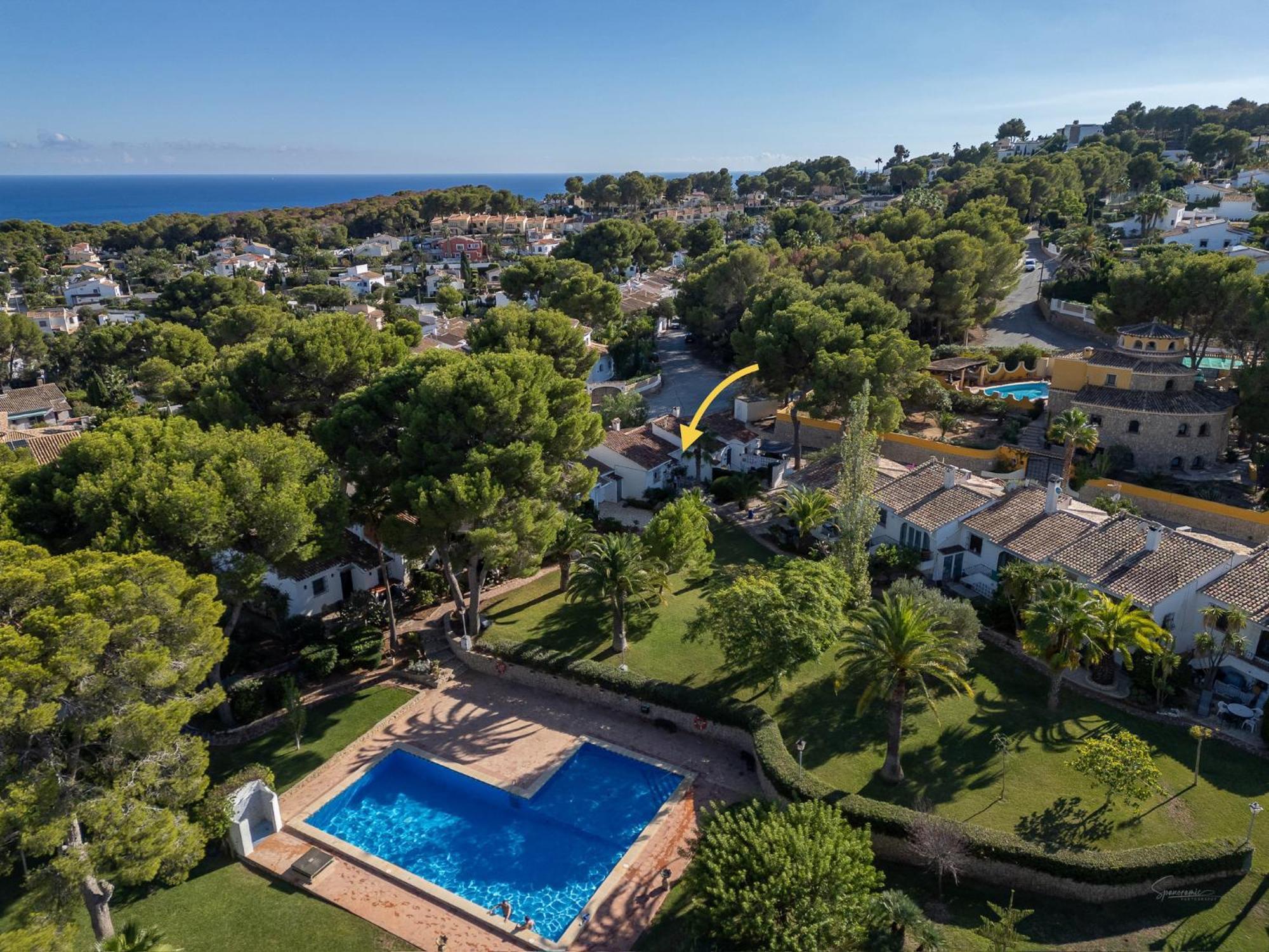 Bungalow Marquerite Moraira, 5 Minutes From Beach Teulada Exteriör bild